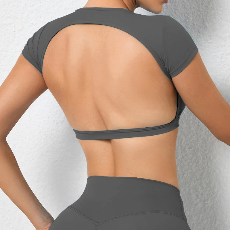 Backless Precision Top | Performance Fit Activewear